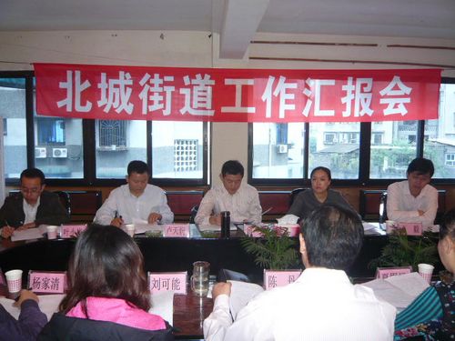 江阳区区委书记刘云调研指导北城街道工作(图1)