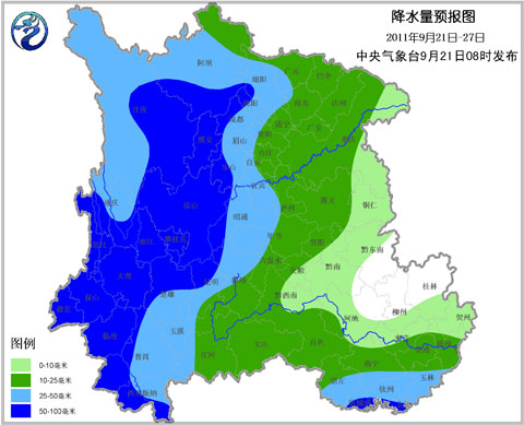西南干旱区多阴雨 局地旱情将有所缓和(图1) 西南干旱区多阴雨 局地旱情将有所缓和
