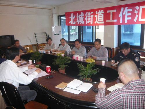 江阳区区委常委、政法委书记邹勇到北城调研指导社会管理创新工作(图1)