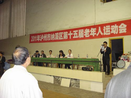 纳溪区第十五届老年人运动会异彩纷呈