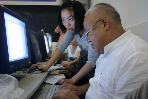 龙车镇：送教下乡&nbsp;村民家门口学电脑