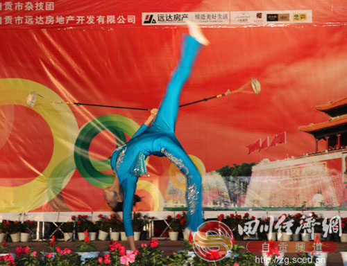自贡举行国庆暨第十三届文化艺术节杂技专场演出(图12)