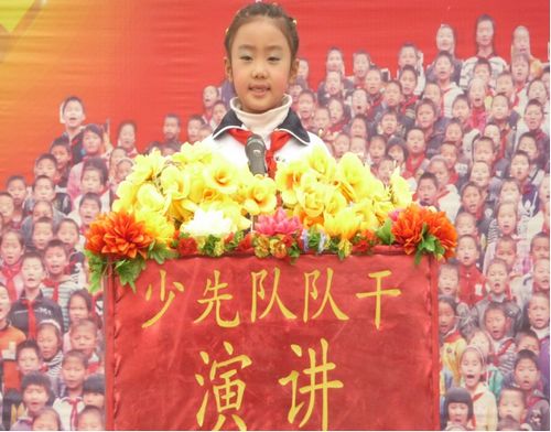 永摩尼新苗实小：举行少先队大队干部竞职演讲活动(图1)