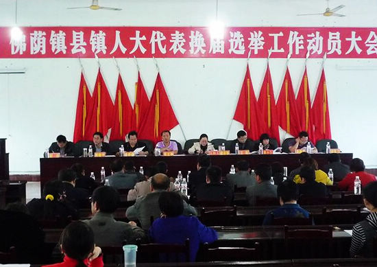 佛荫镇召开县乡人大代表换届选举工作动员会
