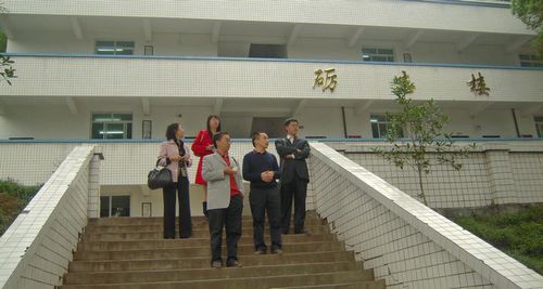 合江县“规教”检查组到九支中学检查