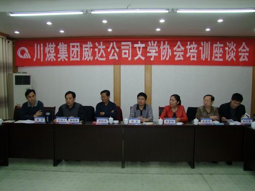 川煤威达公司召开文学协会培训座谈会