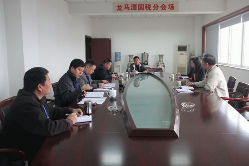 市国税局督导龙马潭区国税工作(图1) 市国税局督导龙马潭区国税工作(图1)