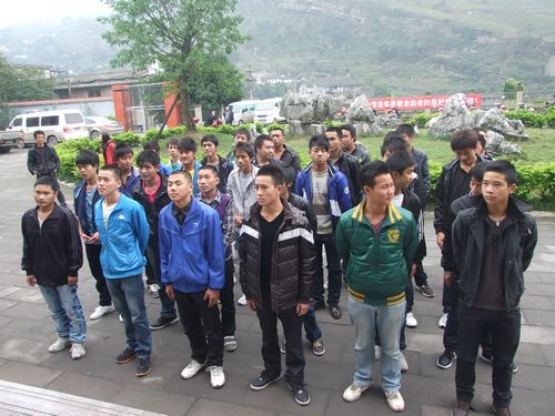 奔向绿色梦想&nbsp;迎接应征入伍的第一关