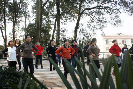 龙车镇:坝坝舞 跳出生活真滋味(图2) 龙车镇:坝坝舞 跳出生活真滋味(图2)