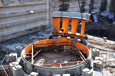 世界单机容量最大水轮发电机组进入总装环节(图1)