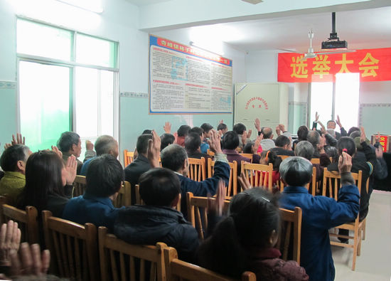 奇峰镇：县、镇人大换届选举圆满成功(图1)