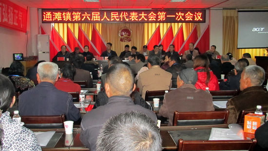 通滩镇:召开第六届人大一次会议(图2) 通滩镇:召开第六届人大一次会议(图2)