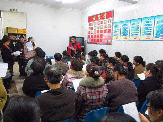 纳溪开展城考"公众对城市环境保护满意度"调查活动
