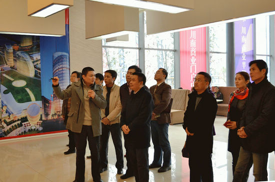 泸州市国税局局长林海调研龙马潭区国税工作(图1)