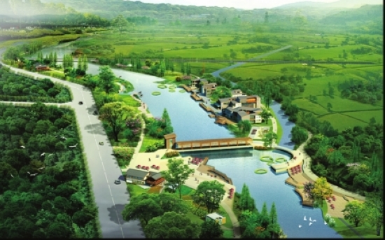 竹林重现绿带环绕&nbsp;江安河将生态升级(图1)