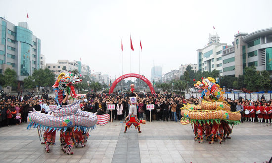 “活力泸县&nbsp;魅力龙城&nbsp;”《壬辰年》特种邮票首发(图1)