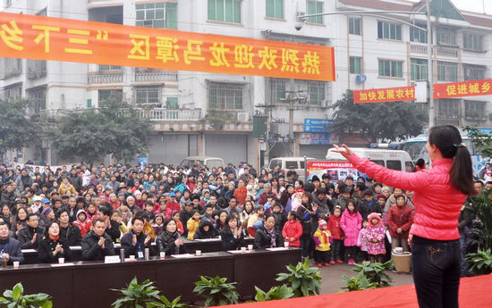 龙马潭区“三下乡”集中活动走进双加镇(图2)