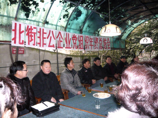 北城街道召开两新组织党建工作总结会(图1)