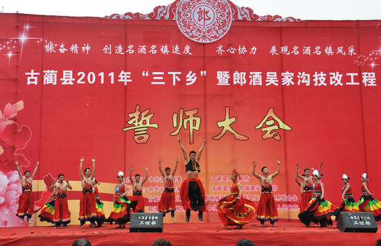 泸州古蔺：“三下乡”“菜谱”对上农民“胃口”(图1)