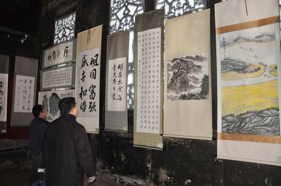 叙永举办职工迎春书画大赛展&nbsp;送上“文化大餐”(图2)