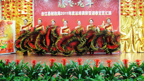 合江财政局召开2011年度总结表彰暨迎春文艺汇演会(图1) 合江财政局召开2011年度总结表彰暨迎春文艺汇演会(图1)