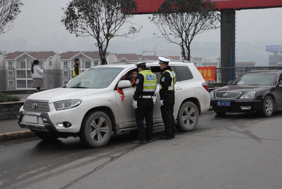 泸州交警&nbsp;大查酒驾(图3)