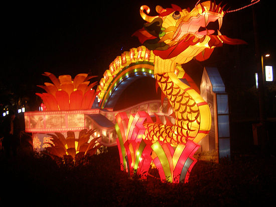 泸州&nbsp;“盛世龙灯会”盛放龙城(图2)