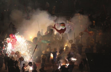 川南四小龙闹元宵&nbsp;欢欢喜喜过大年(图1)