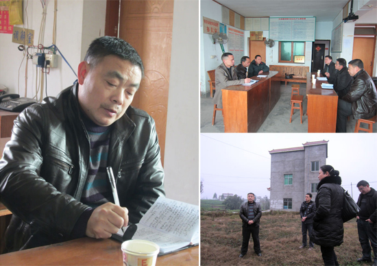 方洞镇：镇党委书记下村话发展(图1)