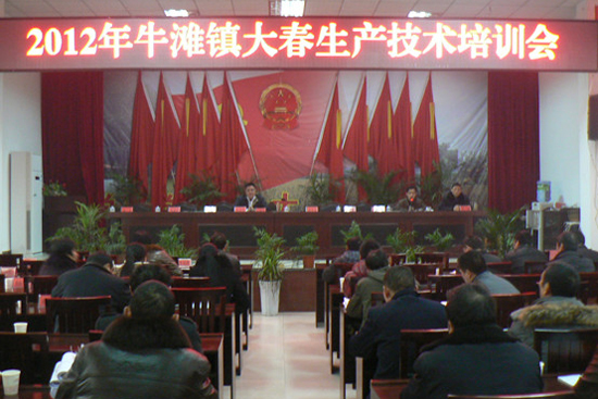 牛滩镇：抓培训&nbsp;促生产&nbsp;确保旱育秧苗质量关