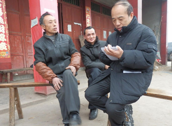 农业部政法司副司长黄延信一行到大桥镇调研(图2)