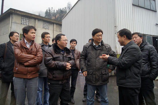 泸州市发改委到叙永煤矿调研