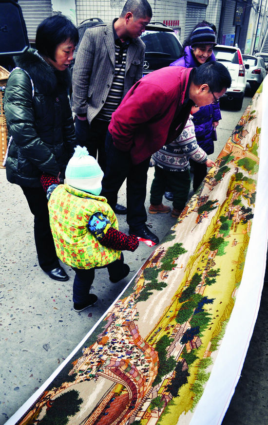 泸州“绣娘”再现《清明上河图》(图2)