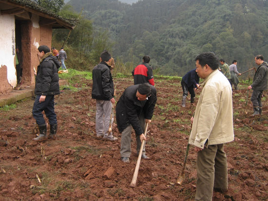 水尾镇：全民动员备春种(图1)