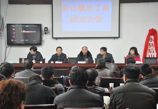 泸州叙永后山镇总工会成立&nbsp;4000多农民工有了娘家(图1)