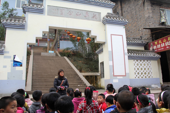 龙车学生：寻找春天&nbsp;拥抱家乡(图4)