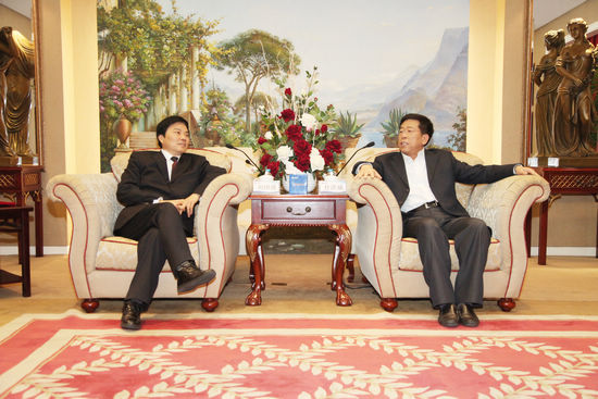 泸州市委书记刘国强受邀访问国机集团(图1)