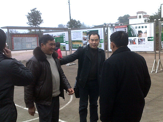 实录乡：“五十百千示范工程”接受验收(图1)