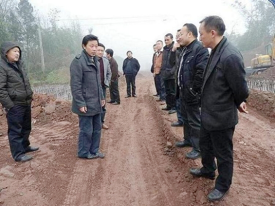 大桥镇：合江县领导来镇调研新农村建设(图2)