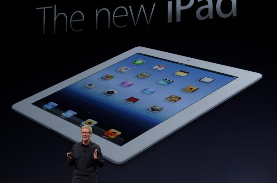 苹果公司正式发布第三代iPad(图1)