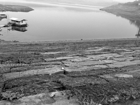 去年降水量减少四成&nbsp;自贡双溪水库缺水荣县喊渴(图1)