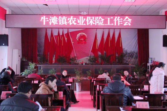 牛滩镇:举办农业保险业务知识培训(图1) 牛滩镇:举办农业保险业务知识培训(图1)