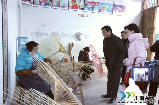 四川省非遗项目督查组莅泸检查指导工作(图3)