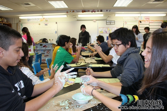 宜宾:赴美研修教师指点迷津&nbsp;共塑阳光心态战高考(图1)