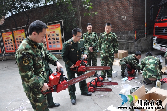 合江斥资20万购灭火器材&nbsp;夯实森林防灭火工作(图1)