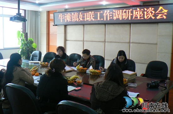 牛滩镇：妇联领导走基层&nbsp;调研基层妇女工作(图1)