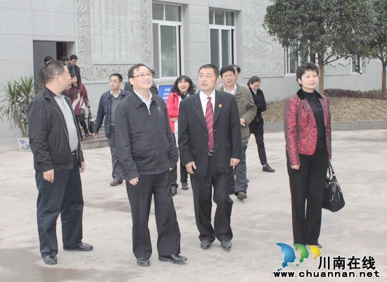 最高人民法院审监庭领导莅临泸县法院调研指导工作(图1)