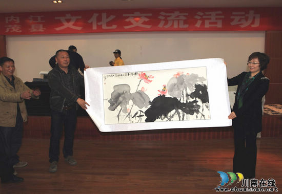 援藏干部牵线 内江与阿坝州茂县开展文化交流活动(图12) 援藏干部牵线 内江与阿坝州茂县开展文化交流活动(图12)