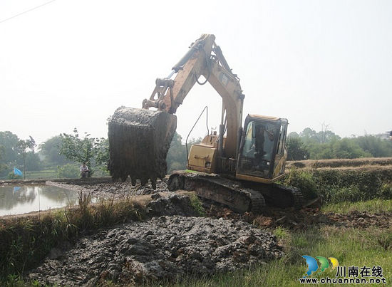 泸州合江大桥镇污水处理厂动工建设