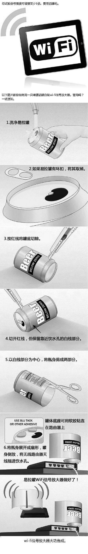 实验证明易拉罐可以增强WiFi信号(图1)